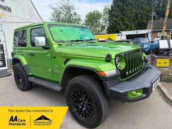 Jeep Wrangler 2.2 MultiJetII Overland SUV 2dr Diesel Auto 4WD Euro 6 (s/s) (20