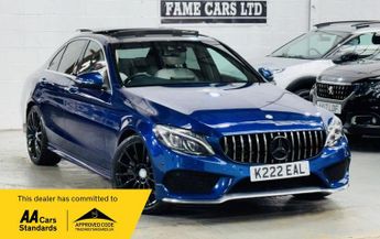 Mercedes C Class 2.1 C300dh AMG Line (Premium Plus) G-Tronic+ Euro 6 (s/s) 4dr