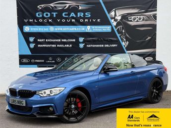 BMW 435 3.0 435d M Sport Convertible 2dr Diesel Auto xDrive Euro 6 (s/s)