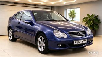 Mercedes C Class 1.8 C180 Kompressor SE Coupe 2dr Petrol Automatic (193 g/km, 143