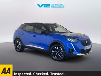 Peugeot 2008 50kWh GT SUV 5dr Electric Auto (7kW Charger) (136 ps)