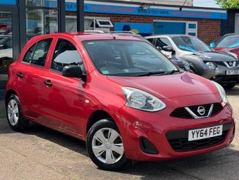 Nissan Micra 1.2 Visia Hatchback 5dr Petrol Manual Euro 5 (80 ps)