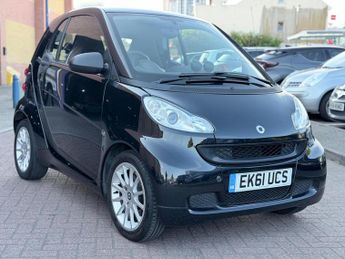 Smart ForTwo 1.0 MHD Passion SoftTouch Euro 5 (s/s) 2dr