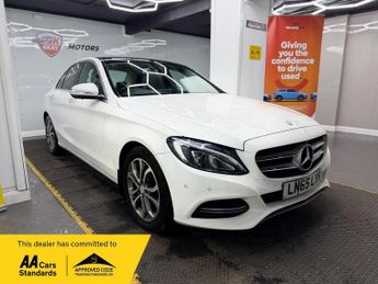 Mercedes C Class 2.0 C200 Sport (Premium) 7G-Tronic+ Euro 6 (s/s) 4dr