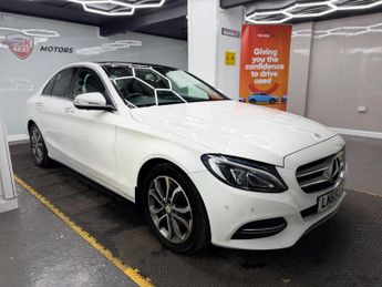 Mercedes-Benz C Class 2.0 C200 Sport (Premium) 7G-Tronic+ Euro 6 (s/s) 4dr