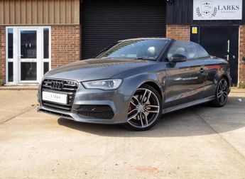 Audi S3 2.0 TFSI Cabriolet S Tronic quattro Euro 6 (s/s) 2dr (Nav)