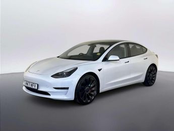 Tesla Model 3 (Dual Motor) Performance Saloon 4dr Electric Auto 4WDE (Performa