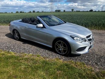 Mercedes E Class 2.1 E220 CDI AMG Sport Cabriolet 2dr Diesel G-Tronic+ Euro 5 (s/