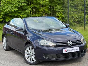 Volkswagen Golf TDi 2.0 TDI BlueMotion Tech SE Cabriolet DSG Euro 5 (s/s) 2dr