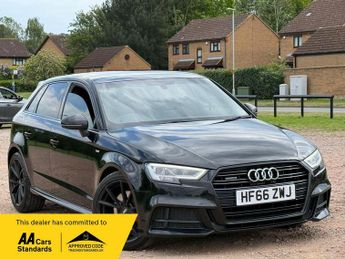 Audi A3 2.0 TDI S line Sportback S Tronic Auto 6Spd quattro Euro 6 (s/s)