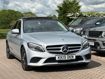 Mercedes-Benz C Class 1.5 C200 MHEV EQ Boost Sport (Premium Plus) G-Tronic+ Euro 6 (s/