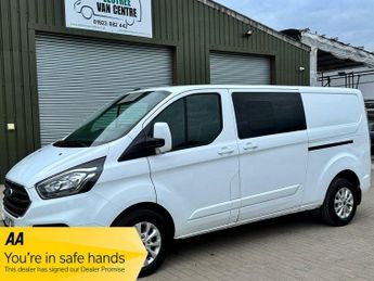 Ford Transit 2.0 320 EcoBlue Limited Crew Van L2 H1 Euro 6 (s/s) 5dr (6 Seat)