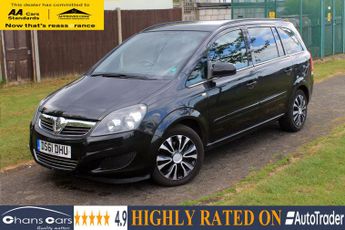 Vauxhall Zafira 1.8 16V Exclusiv Euro 5 5dr (SNav)