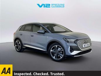 Audi Q4 e-tron 40 S line SUV 5dr Electric Auto 82kWh (204 ps)