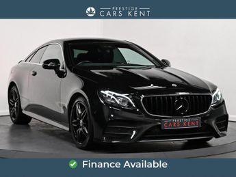 Mercedes E Class 2.0 E300 GPF AMG Line (Premium) Coupe 2dr Petrol G-Tronic+ Euro 
