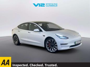 Tesla Model 3 (Dual Motor) Performance Saloon 4dr Electric Auto 4WDE (Performa