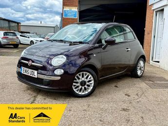 Fiat 500 1.2 Lounge Euro 6 (s/s) 3dr