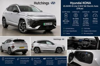 Hyundai KONA 65.4kWh N Line S SUV 5dr Electric Auto (218 ps)