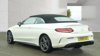 Mercedes-Benz C Class 3.0 C43 V6 AMG (Premium Plus) Cabriolet G-Tronic+ 4MATIC Euro 6 