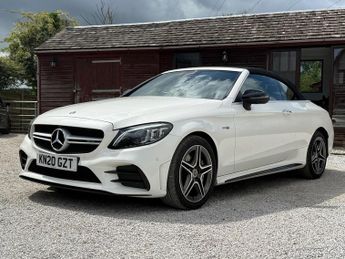 Mercedes-Benz C Class 3.0 C43 V6 AMG (Premium Plus) Cabriolet G-Tronic+ 4MATIC Euro 6 