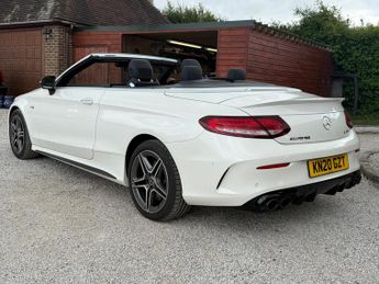 Mercedes-Benz C Class 3.0 C43 V6 AMG (Premium Plus) Cabriolet G-Tronic+ 4MATIC Euro 6 
