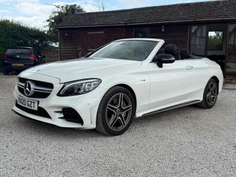 Mercedes-Benz C Class 3.0 C43 V6 AMG (Premium Plus) Cabriolet G-Tronic+ 4MATIC Euro 6 