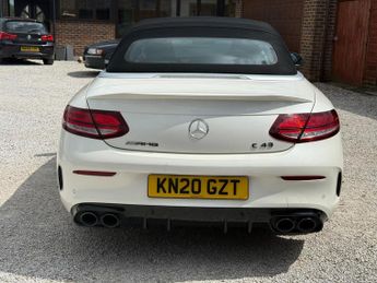 Mercedes-Benz C Class 3.0 C43 V6 AMG (Premium Plus) Cabriolet G-Tronic+ 4MATIC Euro 6 