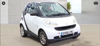 Smart ForTwo 1.0 MHD Passion SoftTouch Euro 5 (s/s) 2dr