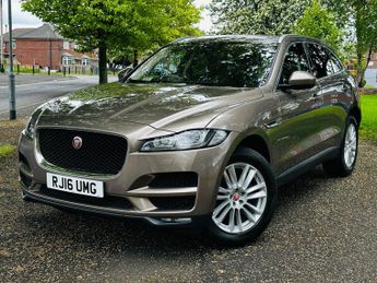 Jaguar F-PACE 2.0 D180 Portfolio SUV 5dr Diesel Auto AWD Euro 6 (s/s) (180 ps)