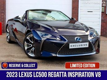 Lexus LC 5.0 500 V8 Regatta Inspiration Auto Euro 6 2dr