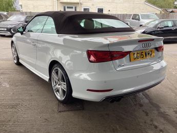 Audi A3 Cabriolet 1.8 TFSI S line S Tronic Euro 6 (s/s) 2dr