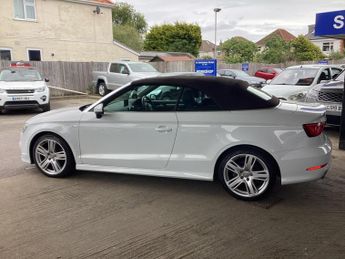 Audi A3 Cabriolet 1.8 TFSI S line S Tronic Euro 6 (s/s) 2dr