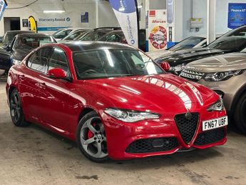 Alfa Romeo Giulia 2.0T Veloce Saloon 4dr Petrol Auto Euro 6 (s/s) (280 ps)
