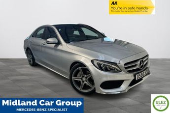 Mercedes C Class 2.1 C220d AMG Line (Premium) 7G-Tronic+ Euro 6 (s/s) 4dr