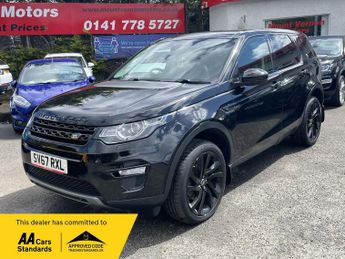 Land Rover Discovery Sport 2.0 TD4 HSE Black Auto 4WD Euro 6 (s/s) 5dr