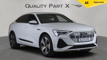 Audi E-Tron 55 S line Sportback Auto quattro 5dr 95kWh (11kW Charger)