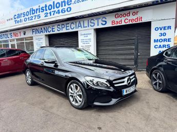 Mercedes C Class 2.1 C220d Sport (Premium Plus) 7G-Tronic+ Euro 6 (s/s) 4dr