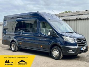 Ford Transit 2.0 460 EcoBlue Trend RWD L4 H3 Euro 6 (s/s) 5dr (17 Seat, DRW)