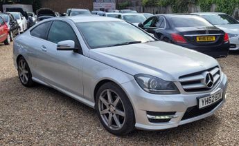 Mercedes C Class 1.6 C180 BlueEfficiency AMG Sport G-Tronic+ Euro 5 (s/s) 2dr