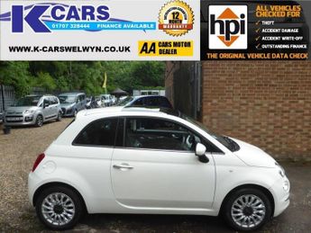 Fiat 500 1.2 Lounge Euro 6 (s/s) 3dr