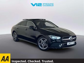 Mercedes CLA 1.3 CLA250e 15.6kWh AMG Line (Premium Plus) Coupe 4dr Petrol Plu