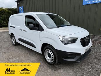 Vauxhall Combo 1.5 Turbo D 2300 Prime Crew Van L2 Euro 6 (s/s) 6dr