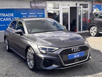 Audi A3 1.4 TFSIe 40 S line Sportback S Tronic Euro 6 (s/s) 5dr 13kWh