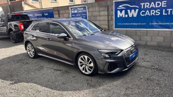 Audi A3 1.4 TFSIe 40 S line Sportback S Tronic Euro 6 (s/s) 5dr 13kWh