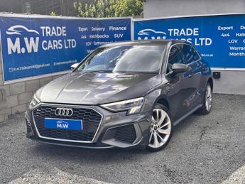 Audi A3 1.4 TFSIe 40 S line Sportback S Tronic Euro 6 (s/s) 5dr 13kWh