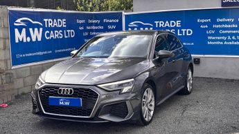 Audi A3 1.4 TFSIe 40 S line Sportback S Tronic Euro 6 (s/s) 5dr 13kWh
