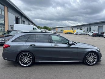 Mercedes-Benz C Class 2.1 C220d AMG Line (Premium) G-Tronic+ Euro 6 (s/s) 5dr