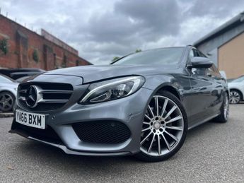 Mercedes-Benz C Class 2.1 C220d AMG Line (Premium) G-Tronic+ Euro 6 (s/s) 5dr