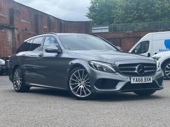 Mercedes-Benz C Class 2.1 C220d AMG Line (Premium) G-Tronic+ Euro 6 (s/s) 5dr