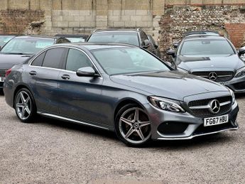 Mercedes C Class 2.1 C220d AMG Line G-Tronic+ Euro 6 (s/s) 4dr